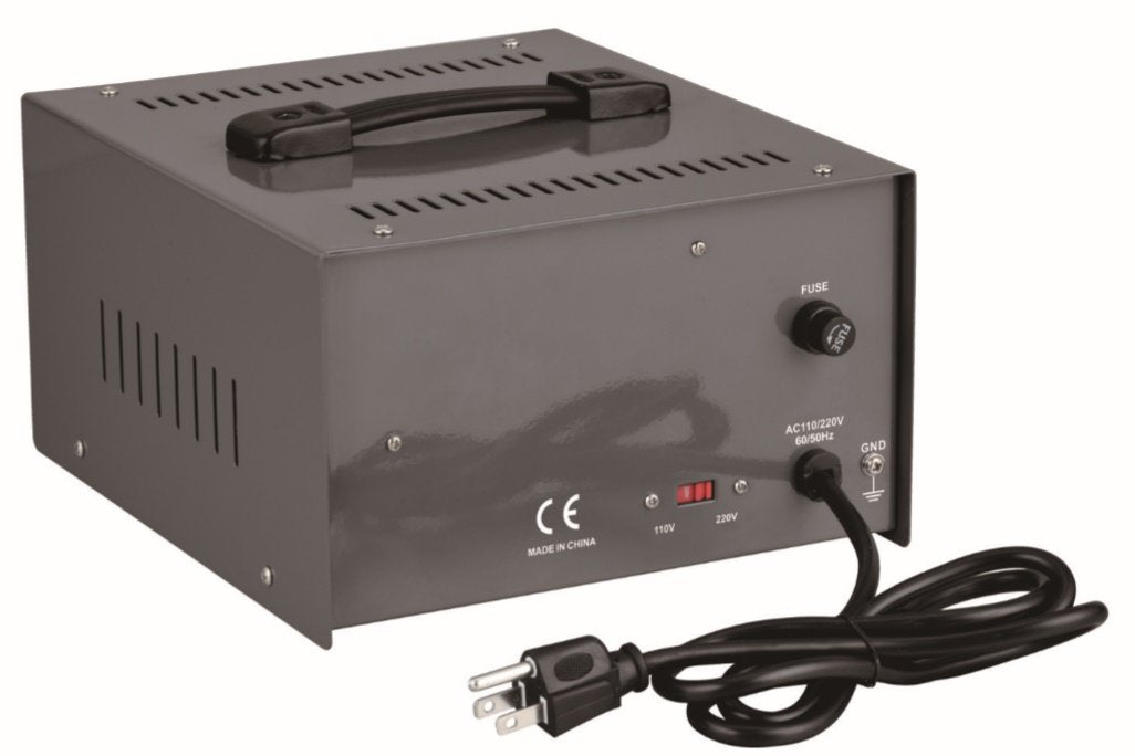 Simran 2000 Watt Step Up/Down Voltage Transformer Converter Box with Built-in Voltage Regulator for 110V-240V