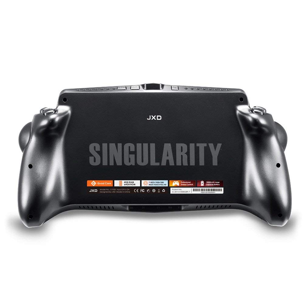 JXD S192K Singularity [2019 June Update- Support Google Store] 7" 1920X1200 Quad Core 4G/64GB RK3288 Handheld Game Player Gamepad 10000mAh Android 5.1 Tablet PC Portable Video Game Console