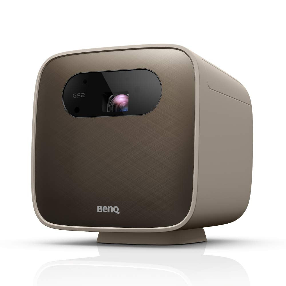 BenQ GS2 Mini proyector portátil inalámbrico para uso en exteriores IPX2 Google Cast & AirPlay Altavoz Bluetooth WiFi | Aplicación Smart TV HDMI USB-C