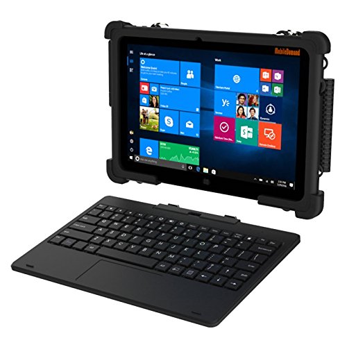 MobileDemand Flex 10A Windows 10 Pro Rugged 2-in-1 Tablet / Laptop with Keyboard - Military Drop Tested