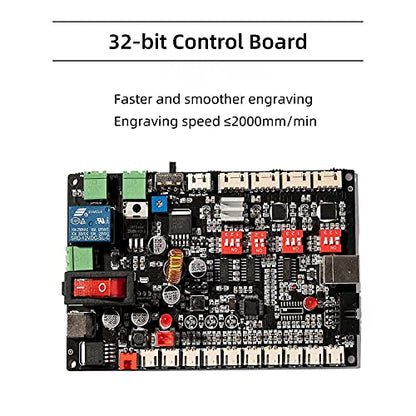 FoxAlien Masuter CNC Router Machine + Kit de actualización de husillo de 300 W