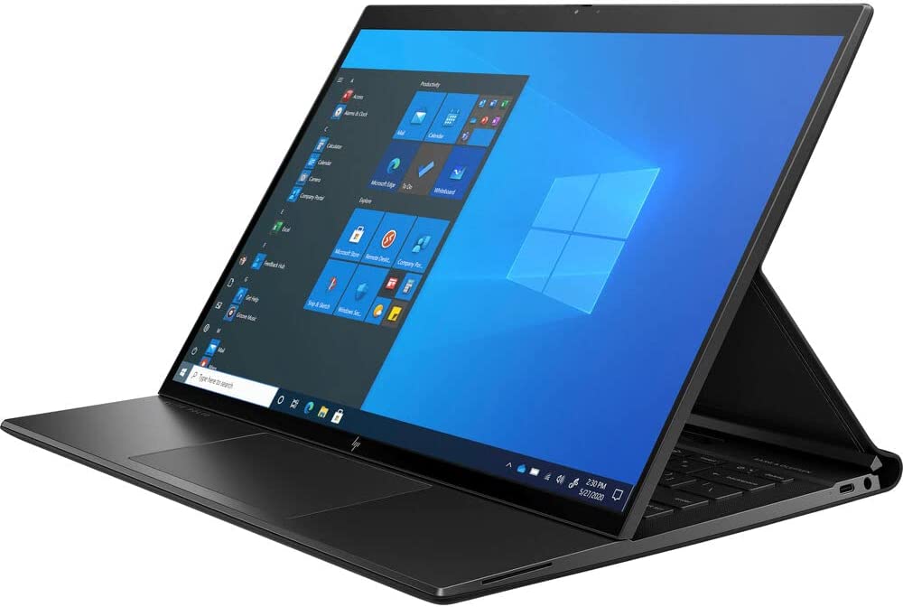 HP Folio 4G LTE 2022 táctil FHD Sure View de privacidad 2 en 1 (Qualcomm 8 núcleos Snapdragon, 16 GB RAM, 256 GB SSD laptop empresarial, WiFi 6