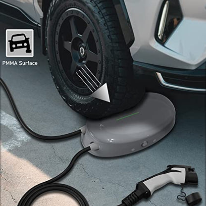 WISSENERGY - Cargador eléctrico de 40 A EV nivel 2 para coche, 220 V-240 V, 8,8 KW WSDD054 para interiores y exteriores NEMA 14-50 EV conector J1772 (40 A, NEMA 14-50)