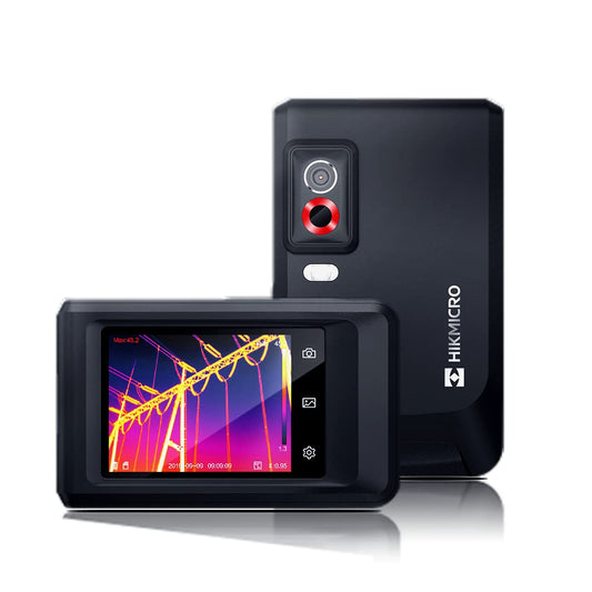 HIKMICRO Pocket2 - Cámara térmica de resolución IR de 256 x 192 pulgadas con cámara visual de 8 MP, 25 Hz, Wi-Fi IP54, -4 °F ~ 752 °F