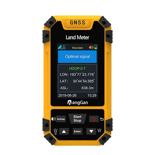 Land Meter S4 Pantalla a color GPS Medidor de tierra, máquina de topografía profesional GNSS, medición de área de receptor GNSS, medidor de tierra
