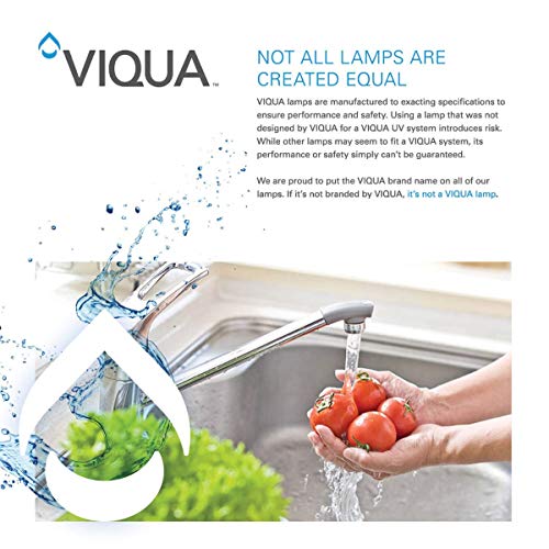VIQUA VH200-F10 Home - Sistema de agua ultravioleta de acero inoxidable con sistema de prefiltro integrado, 9 GPM 35W