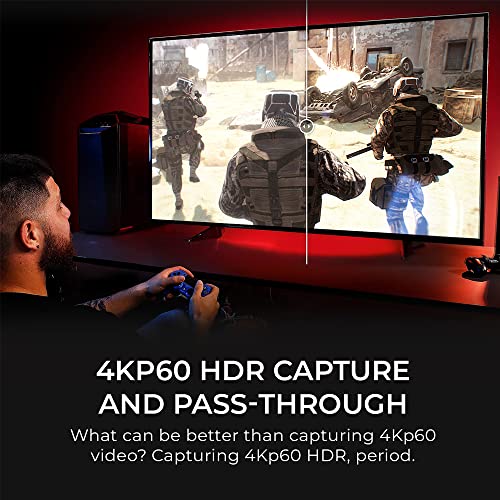 AVerMedia GC573 Live Gamer 4K, tarjeta de captura interna, transmite y graba 4K60 HDR10 con latencia ultra baja en PS5, PS4 Pro, Xbox Series X/S, Xbox One X, en OBS, Twitch, YouTube