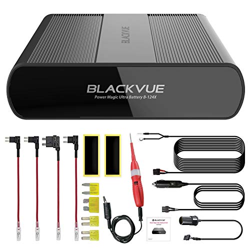 Blackvue B-124X Power Magic Ultra - Batería para vehículo | Prevención de descarga, probador de circuito incluido