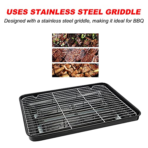 Estufa portátil para camping al aire libre, estufa de gas de 11.000 BTU con estuche de transporte