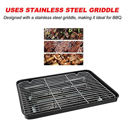 Estufa portátil para camping al aire libre, estufa de gas de 11.000 BTU con estuche de transporte