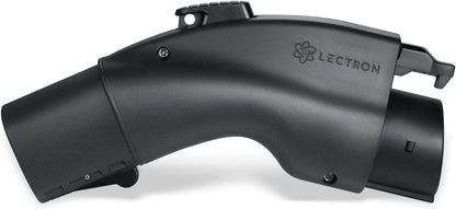 Lectron [Solo para J1772 EVs Tesla a J1772 Adaptador de carga, máximo 48 amperios y 250 V, compatible con conectores Tesla de alta potencia, cargadores de destino y conectores móviles (negro)