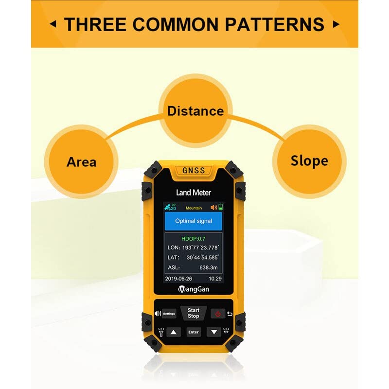 Land Meter S4 Pantalla a color GPS Medidor de tierra, máquina de topografía profesional GNSS, medición de área de receptor GNSS, medidor de tierra