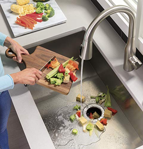 GE Eliminación de basura de alimentación por lotes, 3/4 caballos de fuerza y 2.700 RPM, bueno para moler, sin cable GFB760N