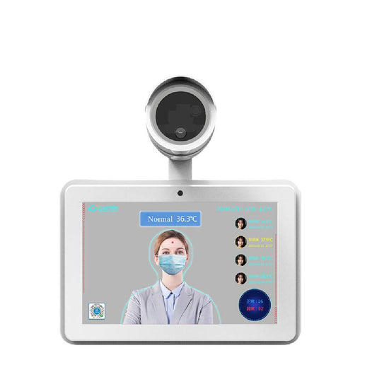 Visionera ThermalBody Medición de temperatura - Reconocimiento facial Sistema de medición de temperatura corporal sin contacto con Face ID Data Bank