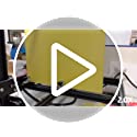FoxAlien HW40 - Cortador de espuma de alambre caliente CNC, máquina de corte de espuma termocortada para tablero de espuma, EVA, EPP, EPE, alambre de calefacción eléctrico con control de temperatura y pantalla digital de voltaje (15.748 x 15.748 in)