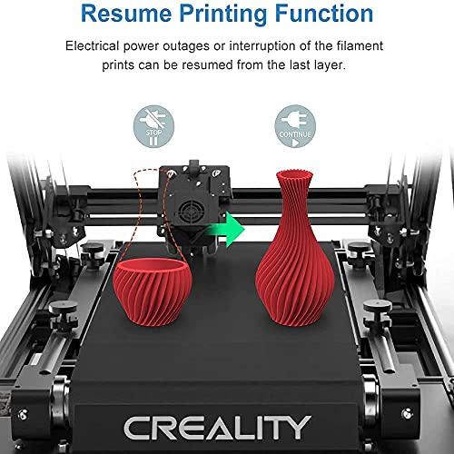 Creality CR-30 Impresora 3D con impresión infinita de eje Z, Creality 3DPrintMill con placa base silenciosa mejorada, sensor de filamento de estructura CoreXY estable y extrusor de metal de doble engranaje