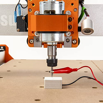 FoxAlien Masuter Pro 4040 - Máquina de enrutador CNC + controlador sin conexión con pantalla táctil