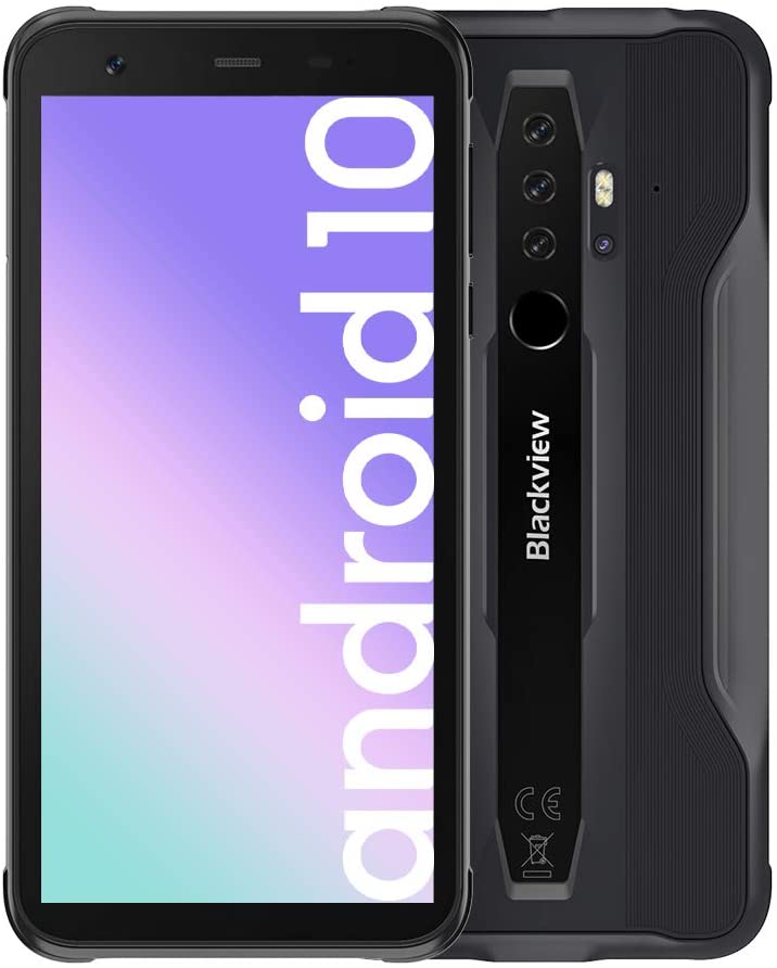 Blackview BV6300Pro (2020) Android 10 Rugged 16 MP HDR 6 GB + 128 GB IP68/69K Smartphone, 4380 mAh Batería Carga inalámbrica 0.457 in Slim