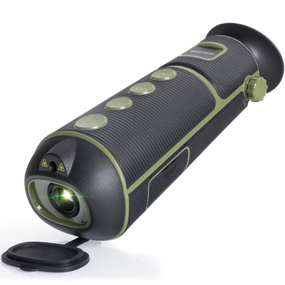 Teslong - Telescopio digital de visión nocturna infrarroja digital de mano de 256 x 192 pulgadas, resistente a la intemperie, lentes de visión de calor óptica, cámara de visión nocturna para caza al aire libre, campamento y viajes