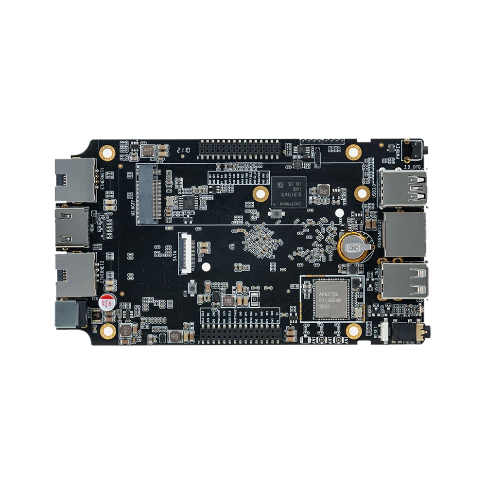 youyeetoo ROC-RK3568-PC Industrial Developmnet Board hasta 2.0GHz 4GB RAM 32GB EMMC M.2 NVMe SATA 3.0