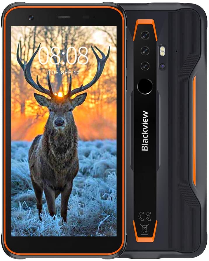 Blackview BV6300Pro (2020) Android 10 Rugged 16 MP HDR 6 GB + 128 GB IP68/69K Smartphone, 4380 mAh Batería Carga inalámbrica 0.457 in Slim