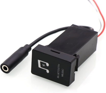 Módulo adaptador de música Bluetooth para automóvil, instalación de panel de salida AUX, uso para Toyota, Camry, Corolla, Yaris, RAV4, Reiz
