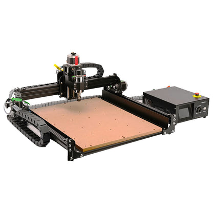 FoxAlien Máquina de enrutador CNC 4040-XE, husillo de 300 W, fresadora de grabado de 3 ejes para madera, metal, acrílico, MDF, nailon, tallado, artes y manualidades, diseño de bricolaje