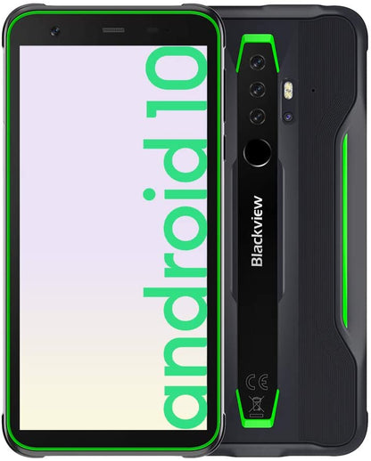 Blackview BV6300Pro (2020) Android 10 Rugged 16 MP HDR 6 GB + 128 GB IP68/69K Smartphone, 4380 mAh Batería Carga inalámbrica 0.457 in Slim