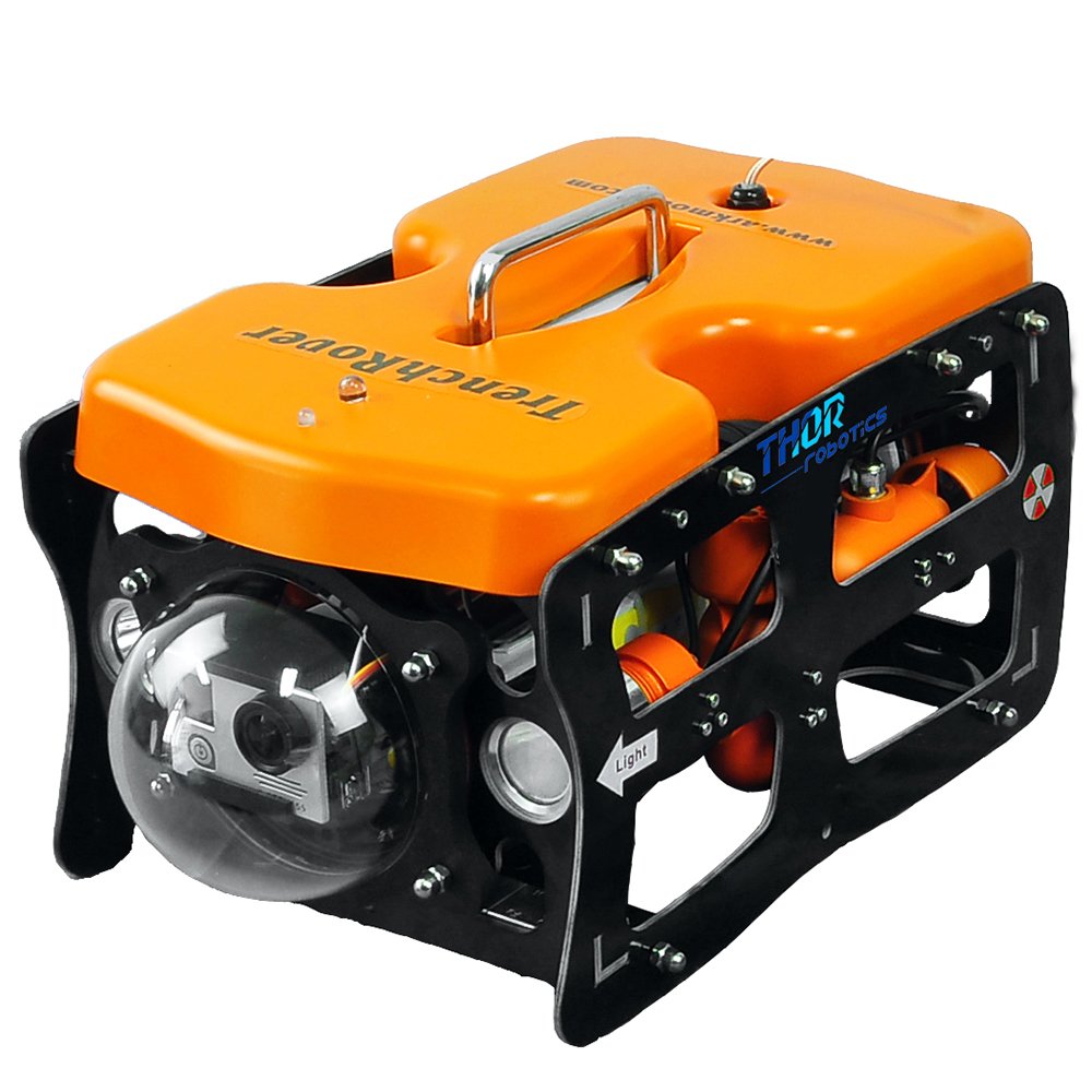 ThorRobotics Underwater Drone Camera Drones Trenchrover110 ROV Underwater Robot with Ground Station Type1.Wire & Ground Station Version
