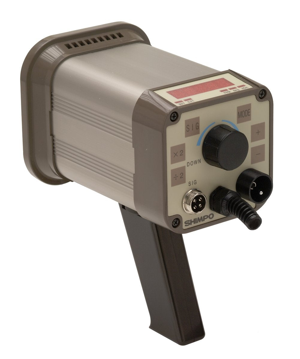 Shimpo DT-311A Digital Tachometer Stroboscope, LED Display, -0.01 Accuracy, 40.0-35000fpm Flashing Range