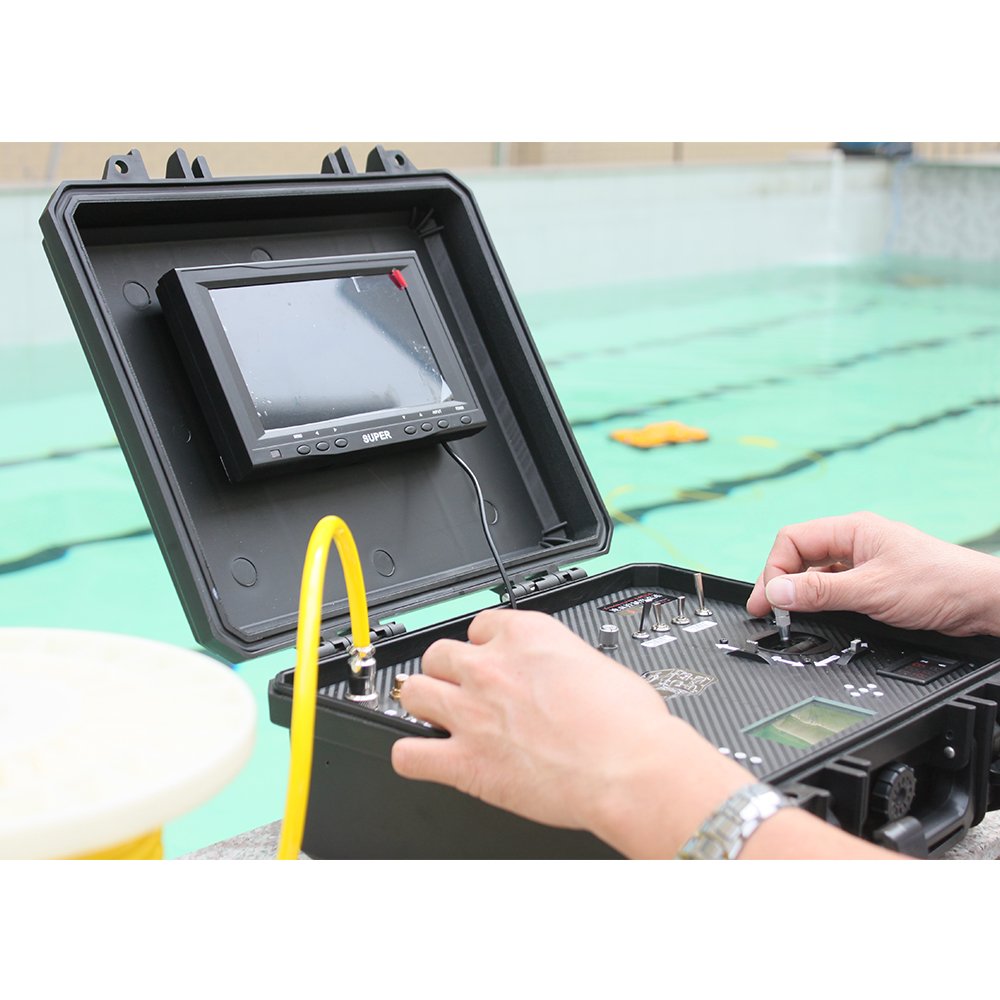 ThorRobotics Underwater Drone Camera Drones Trenchrover110 ROV Underwater Robot with Ground Station Type1.Wire & Ground Station Version