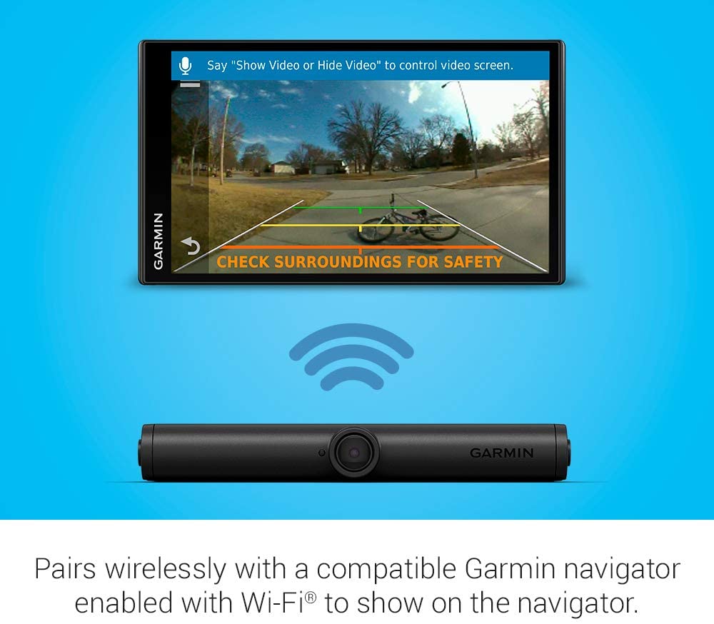 Garmin BC 40, cámara de seguridad inalámbrica, funciona con navegadores Garmin compatibles