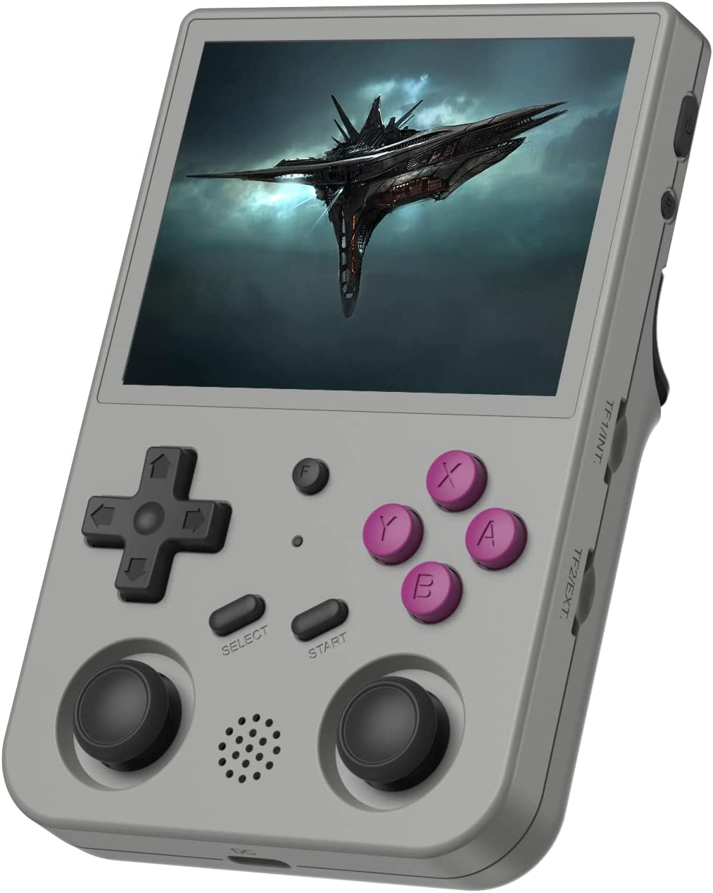 RG353V - Consola de juegos portátil de 3.5" visualización IPS de 640x480 CPU de alta resolución RK3566 Quad-Core OS Android 11 Linux 2G/64G+16G