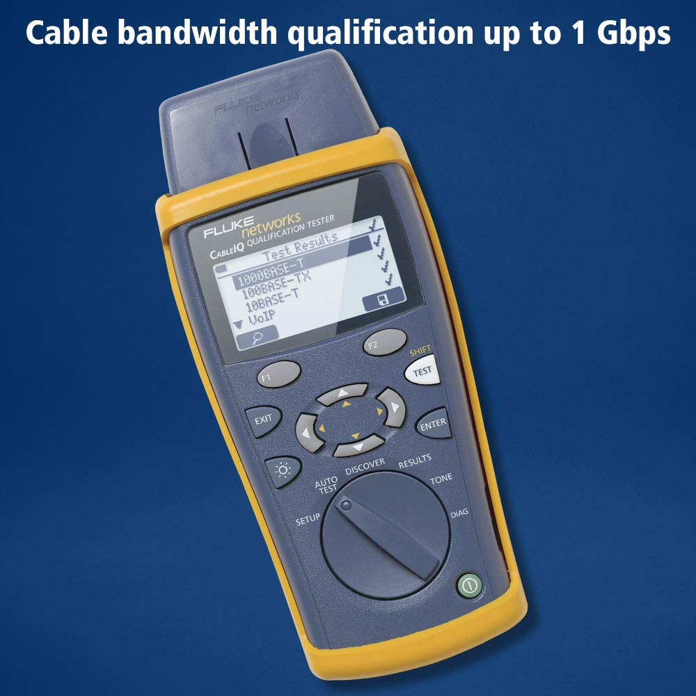 Tester de cable de red FLUKE Networks CableIQ, 1