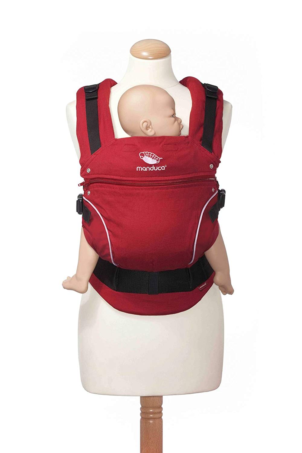 Manduca 222-03-80-000 - Mochila portabebés (de 3,5 Kg hasta 20 Kg), Gris (Dark Grey)
