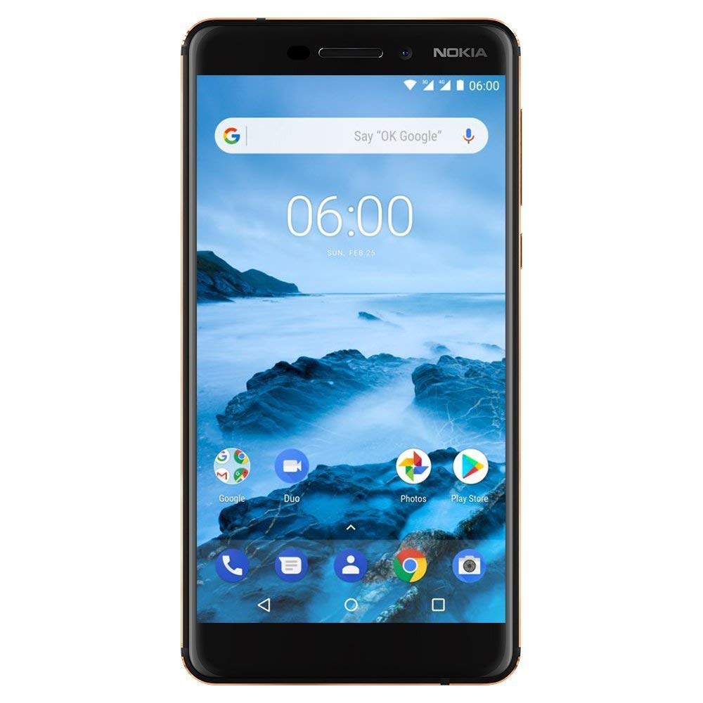 Nokia 6.1 (2018) - 32 GB - DESBLOQUEADO Smartphone 4G LTE - 5.5" 
