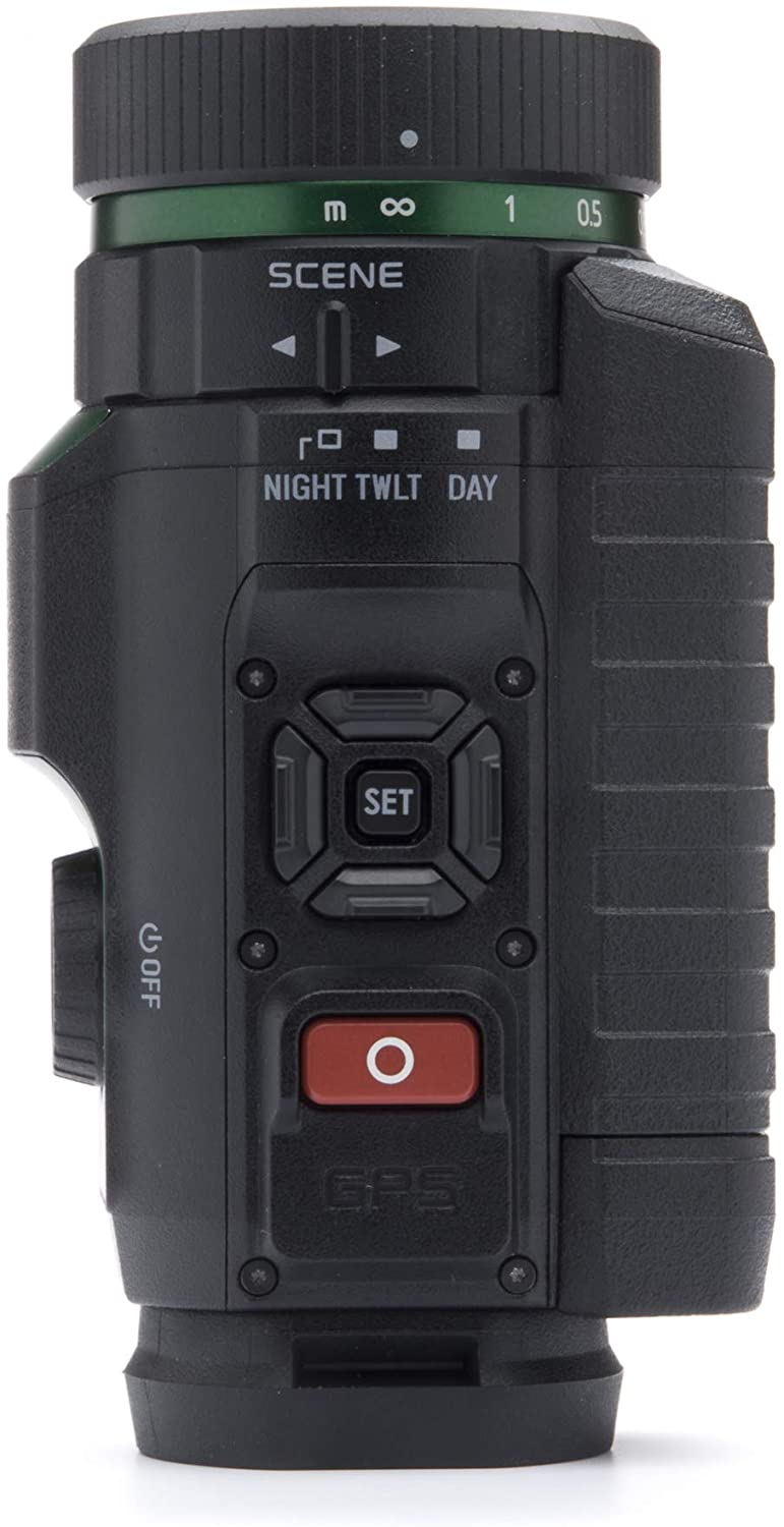 SiOnyx Aurora I Cámara de visión nocturna digital a todo color I Ultra baja luz con sensor IR tecnología I arma clasificada, resistente al agua, WiFi, brújula y GPS capaz de visión nocturna infrarroja monocular.
