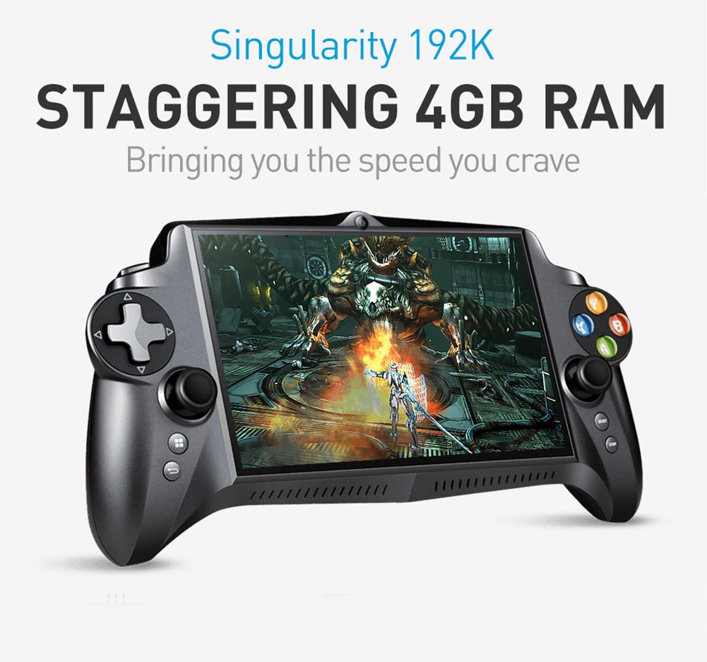 JXD S192K Singularity [2019 Google Store] 7" Quad Core 4G/64GB RK3288 Game Player Android 5.1 Tablet PC Portable Video Game Console LANRUOJXD001