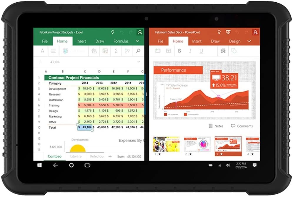 Vanquisher Tablet PC Windows 10 Pro para soluciones móviles empresariales