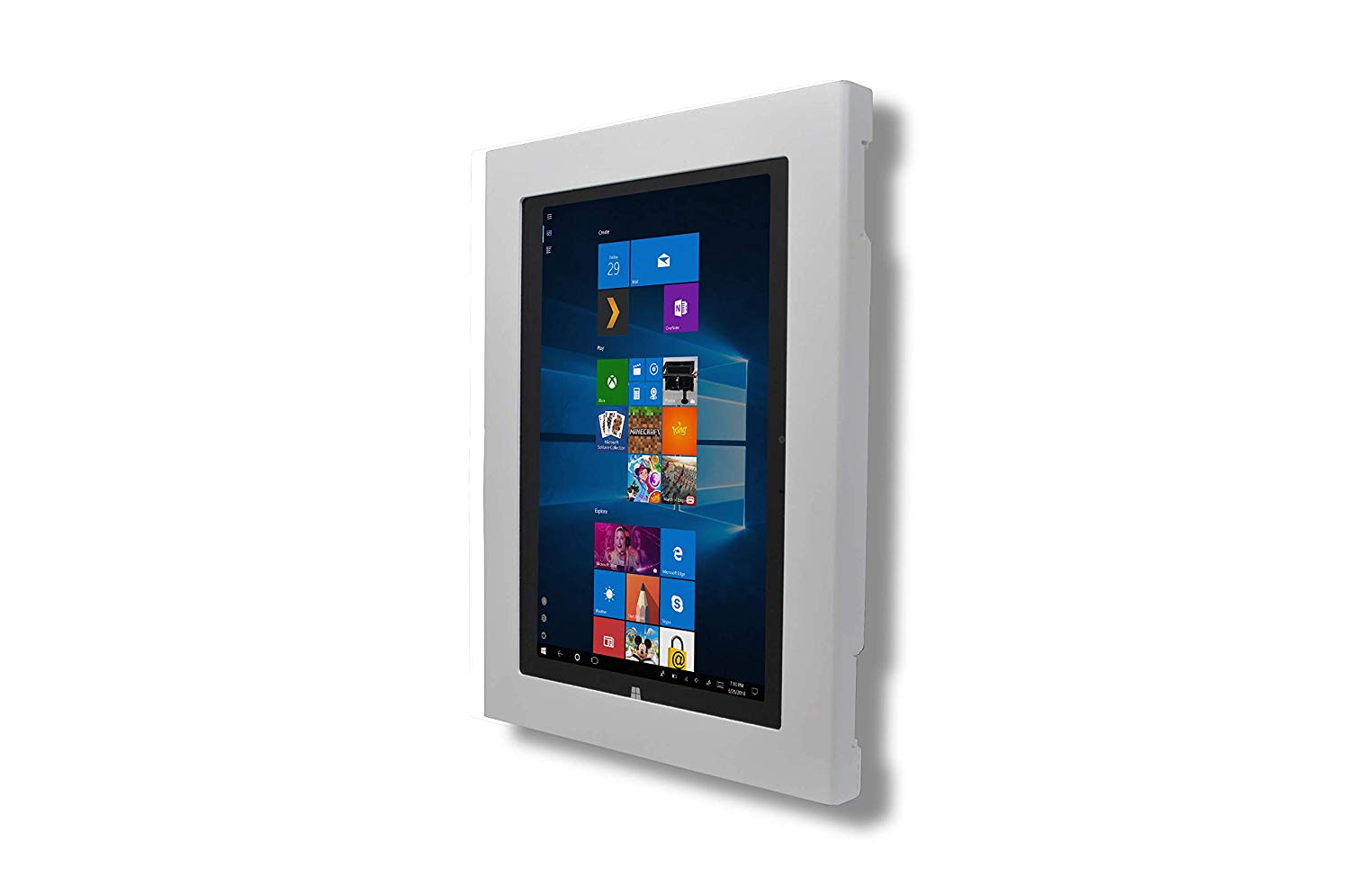 TABcare Locking Wall Mount Metal Enclosure for MS Surface Pro 3 4 6 2017 - Kiosk