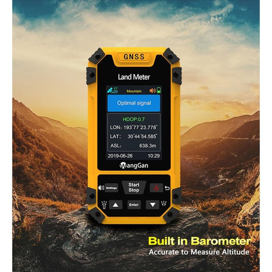 Land Meter S4 Pantalla a color GPS Medidor de tierra, máquina de topografía profesional GNSS, medición de área de receptor GNSS, medidor de tierra