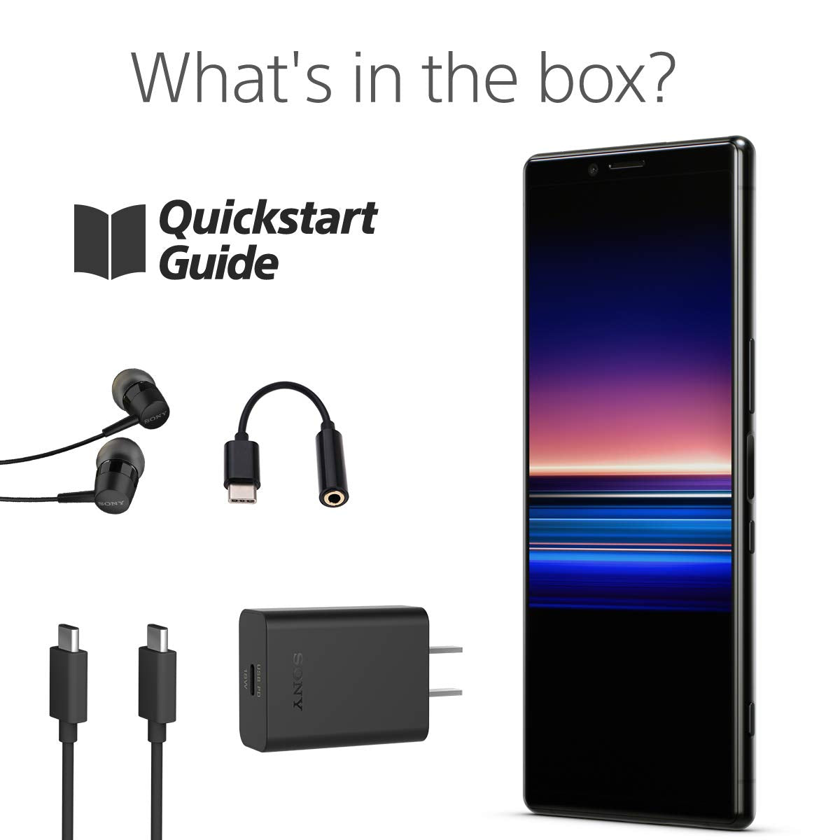 Sony Xperia 1 Unlocked Smartphone 6.5" 4K HDR OLED CinemaWide Display
