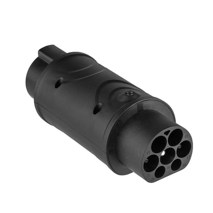 Adaptador GBT 32A 1P / Este adaptador se utiliza para cargar el cargador de coche eléctrico GB/T en cargadores J1772 tipo 1 EV