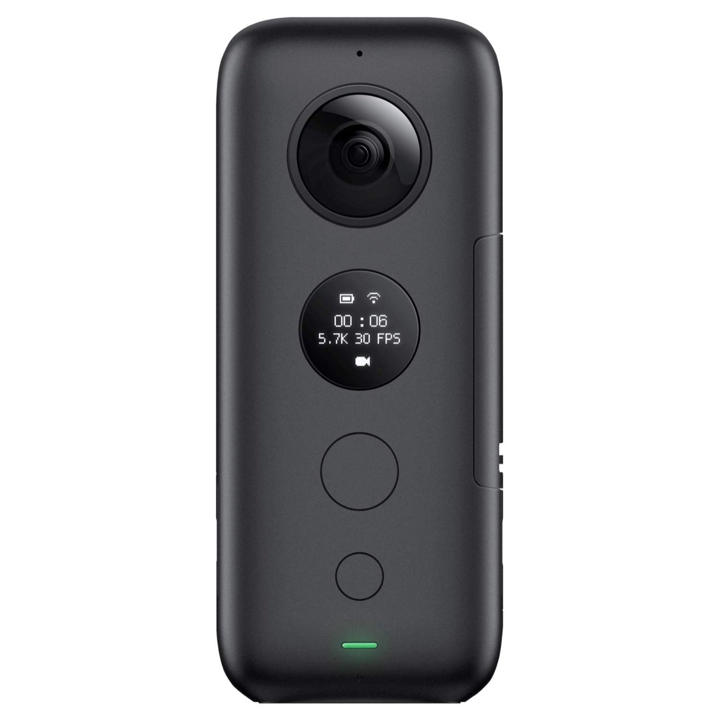 Insta360 ONE X Panoramic Sports Video Action Camera 5.7K 18MP Stabilization Real Time WiFi Transfer (with Built-in Memory Card)