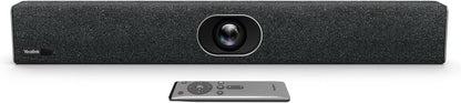 Yealink UVC40 - Cámara de video conferencia USB 4K 60FPS con certificación Teams Zoom 133° con 8 micrófonos y altavoces