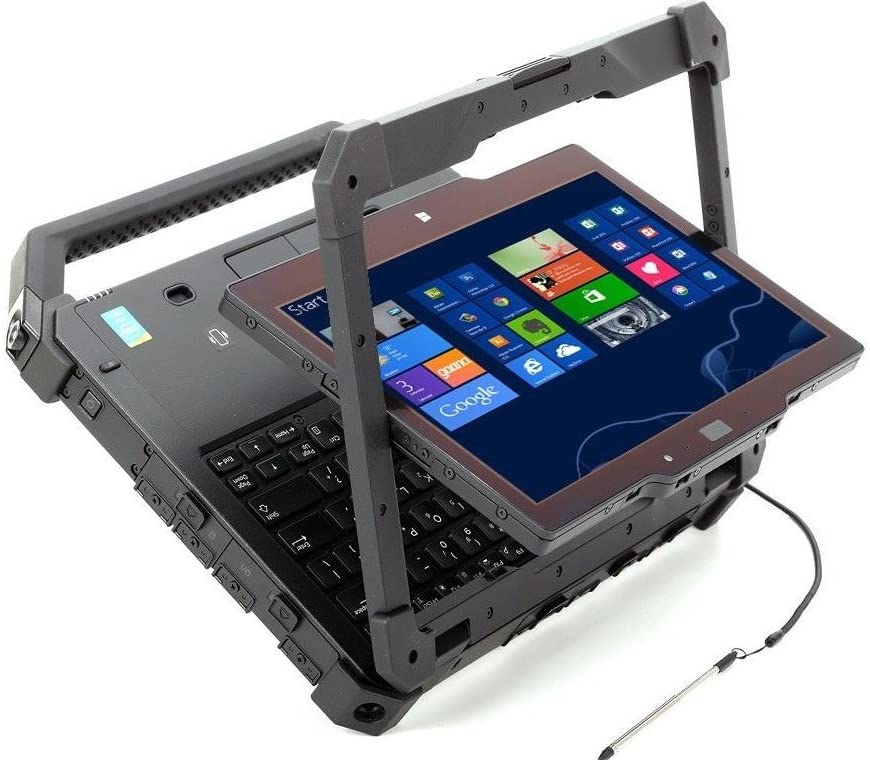 DELL Latitude Rugged 7214 HD 2 en 1 portátil notebook visualización táctil Convertible Tablet (Intel Core i5 – 6300U, 16 GB de RAM, 256 GB SSD de estado sólido, cámara, HDMI, WiFi) Win 10 Pro (reacondicionado certificado)