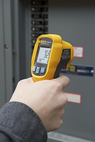 Fluke 62 Max Termómetro, sin contacto, rango de -22 a +932 grados F