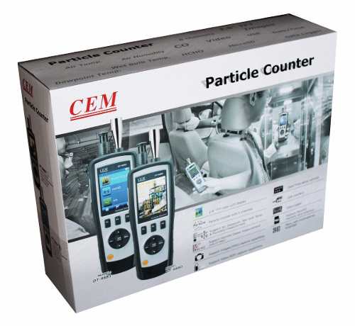 Hcho Co  Detector Contador De Partículas De Aire Con Lcd