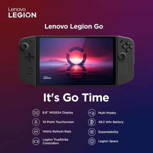 Lenovo Legion Go 8.8" 144Hz WQXGA Handheld Touchscreen Gaming PC AMD Ryzen Z1 Extreme 16GB RAM 512GB SSD 83E10027JP
