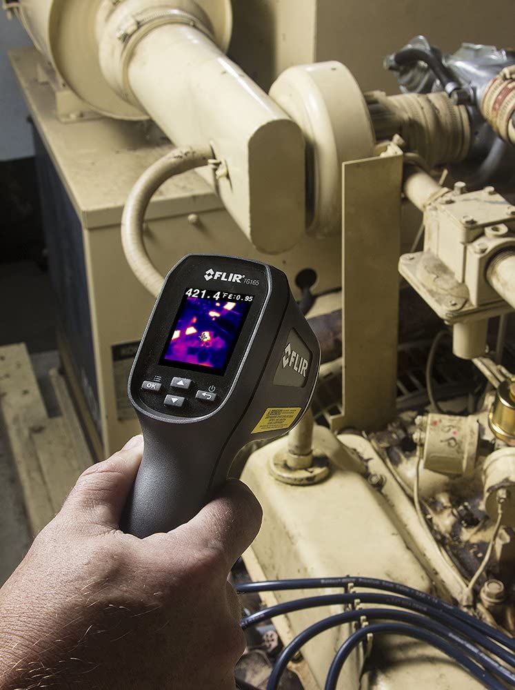 FLIR TG165 - Spot Thermal Camera - with 2-Meter Drop Durability for Your Toughest Jobs